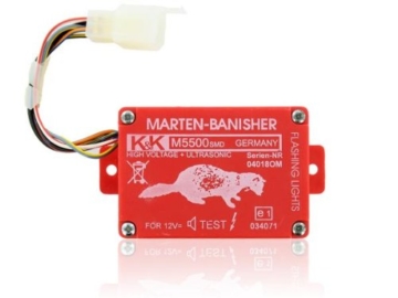 K&K Marderschutz Marderabwehr M2500 Ultraschallgerät 23 kHz 105 dB(A)